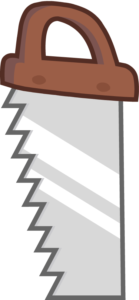 Saw Body 4 Clipart (459x986), Png Download