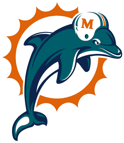 Miami Dolphins Clipart (600x600), Png Download