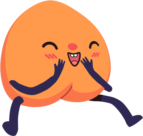 Happy Senpompi Sticker By Yasislas Clipart (618x618), Png Download