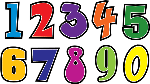 Number Clipart - Png Download (500x284), Png Download