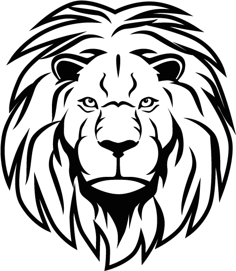 Stickers T U00eate De Lion Color Stickers King And Clipart (800x800), Png Download