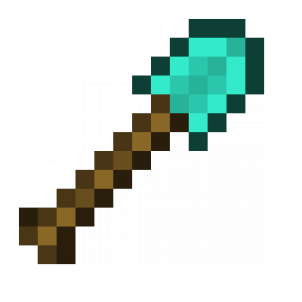 Diamond Pickaxe Png Clipart (620x620), Png Download