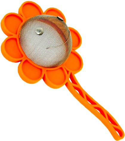 Passe Temps - Passoire Orange Clipart (502x502), Png Download