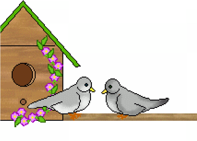 Bird House Clipart Little Birdie - Png Download (640x480), Png Download