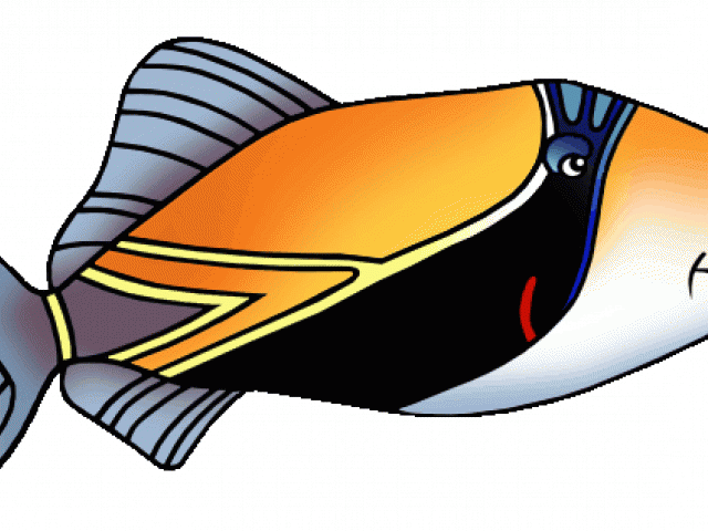 9 Butterflyfish Clipart Hawaii Fish Free Clip Art Stock - Png Download (640x480), Png Download