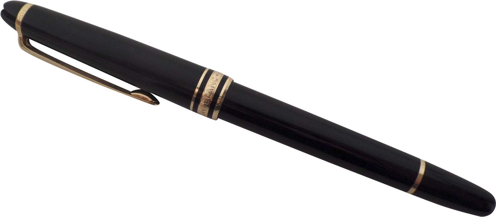 Vintage Montblanc Mont Blanc Fountain Pen Meisterstuck Clipart (1646x1646), Png Download
