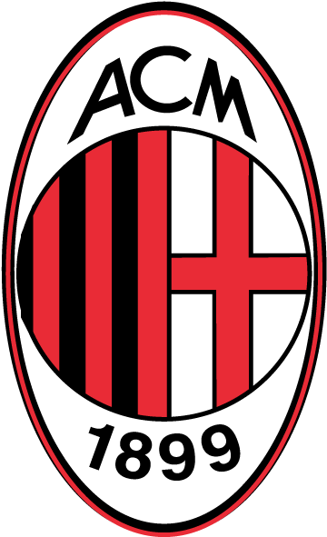 Autocollant Autocollant Ac Milan 2787 Clipart (600x600), Png Download