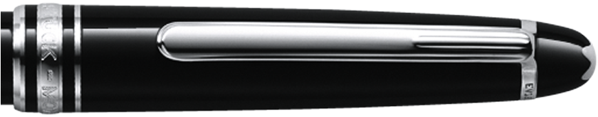 /ml 05/montblanc Ballpoint/classic Montblanc Meisterstuck Clipart (890x364), Png Download
