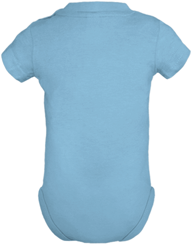 Baby's Short Sleeve Bodysuit Clipart (600x600), Png Download