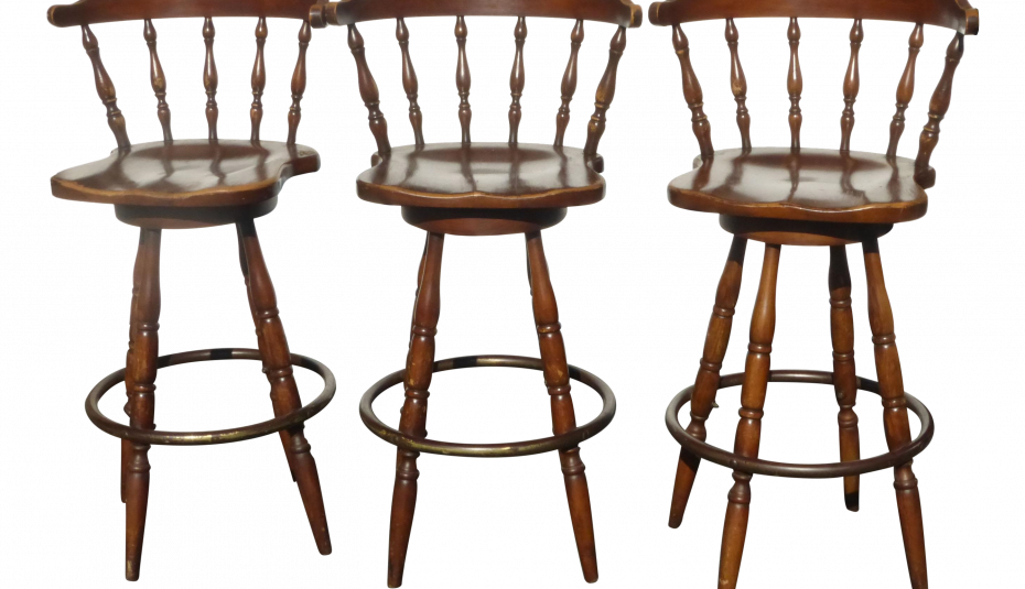 Canadian Inch White Rustic Winsome Height Stools Wooden Clipart (930x535), Png Download