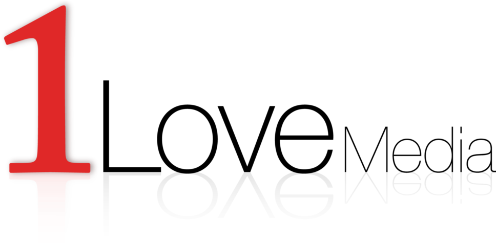 1love Media Clipart (1000x548), Png Download