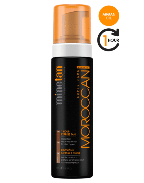 Minetan My Moroccan Self Tan Foam Clipart (1000x1000), Png Download