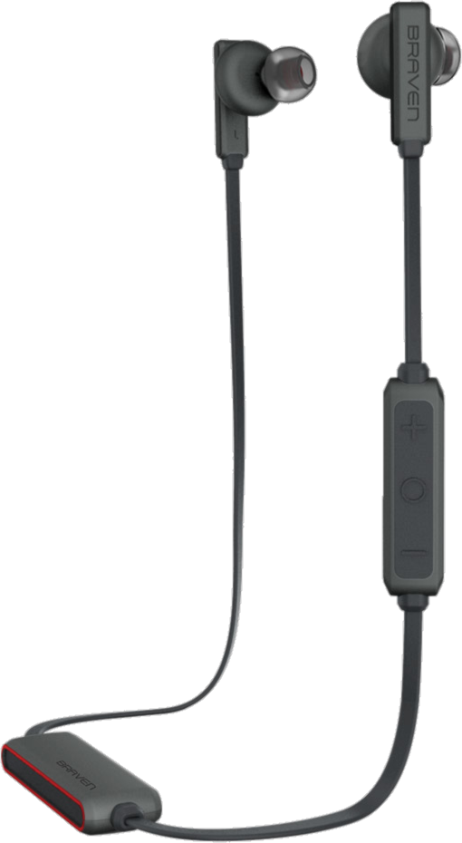 Braven Flye Sport Waterproof Ipx5 Bluetooth Sport Headphones Clipart (510x930), Png Download