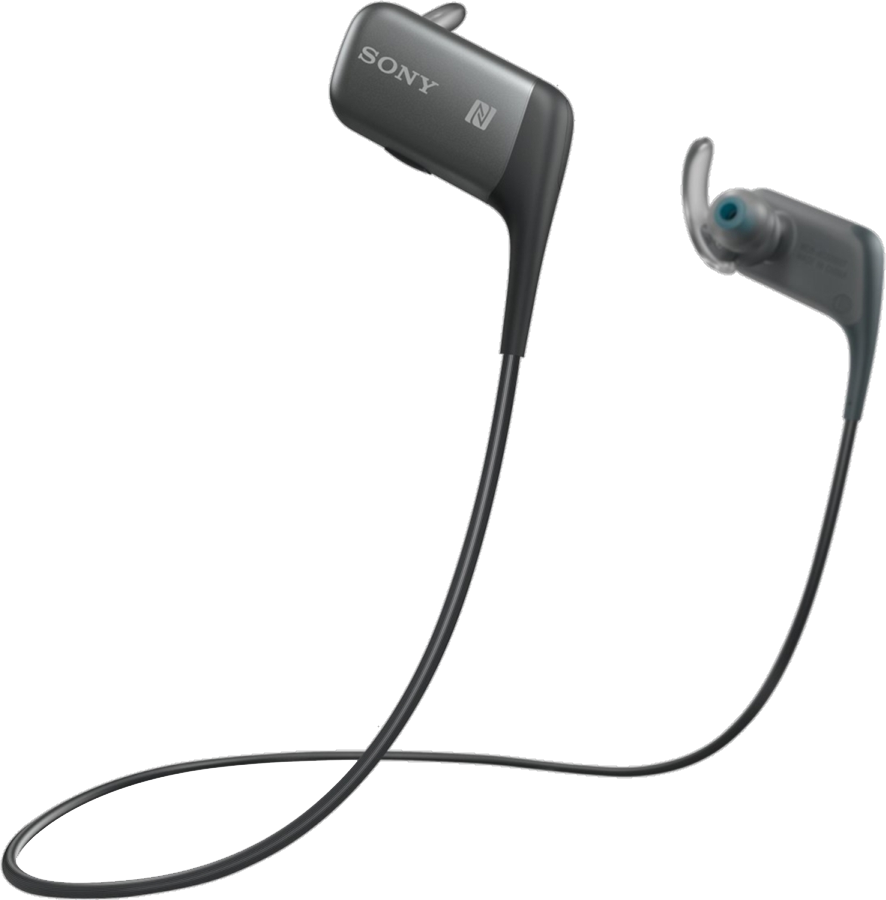 Sony As600bt Sport Bluetooth In-ear Headphones Clipart (886x900), Png Download