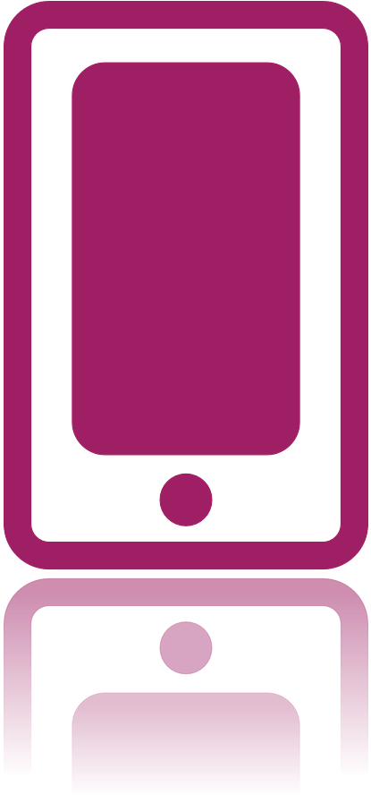 Icon Mobile Phone Portable Png Image Clipart (640x1280), Png Download