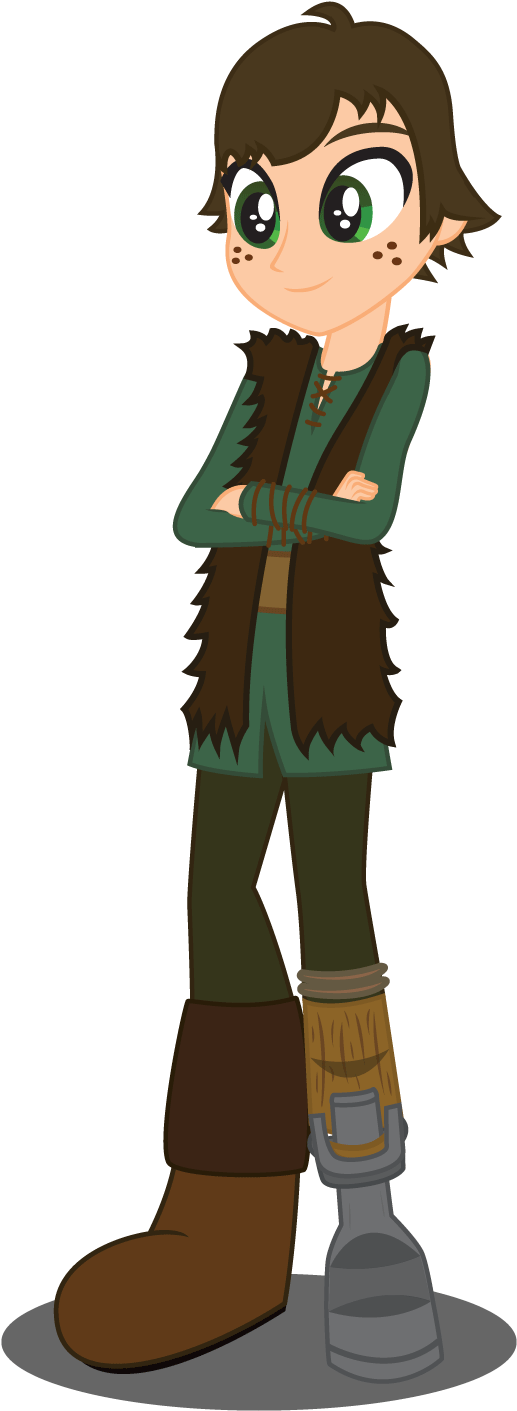 Hiccup 'equestria Girls' Style By Jakeraschestadt Clipart (1200x1500), Png Download