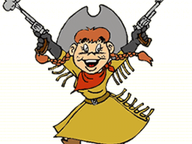 Western Clipart Cartoon - Png Download (640x480), Png Download