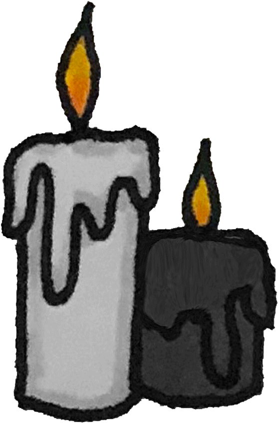 Witch Flame Sticker By Pretty Whiskey / Alex Sautter Clipart (896x1276), Png Download