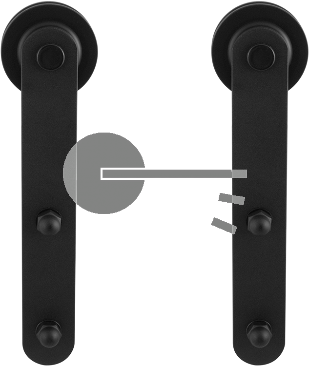 61 Hanger Set Varsi Zwart Clipart (800x800), Png Download