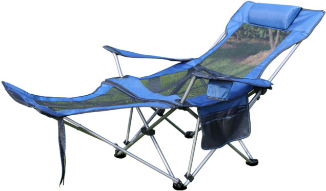 Outdoor Portable Leisure Lounge Chair Fishing Stool Clipart (640x640), Png Download