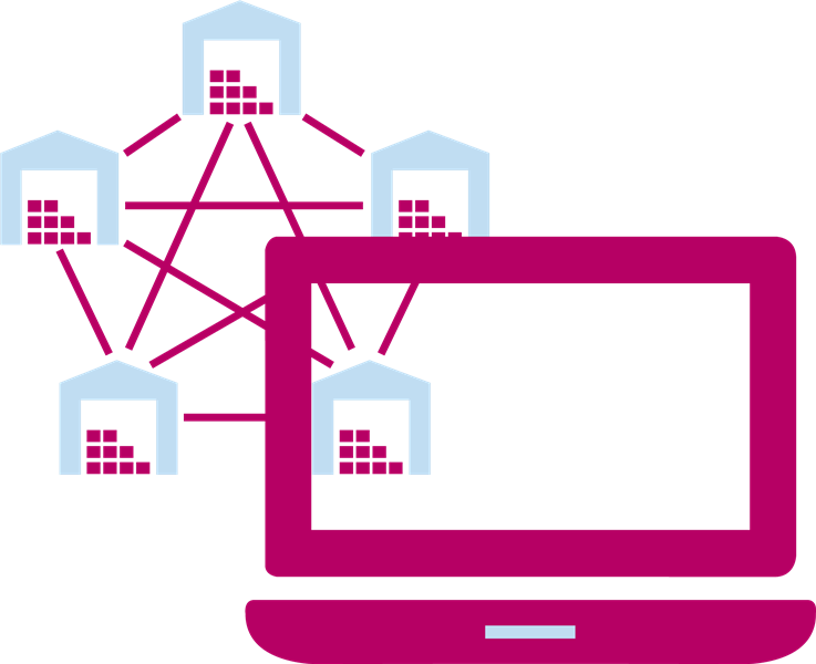 Solution Distributed Order Management Clipart (737x600), Png Download