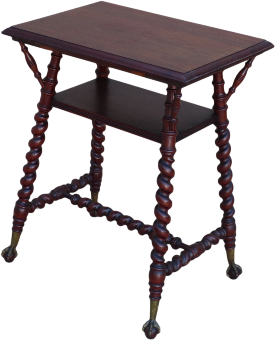 Antique Occasional Tables Lamp Side Clipart (1200x1200), Png Download