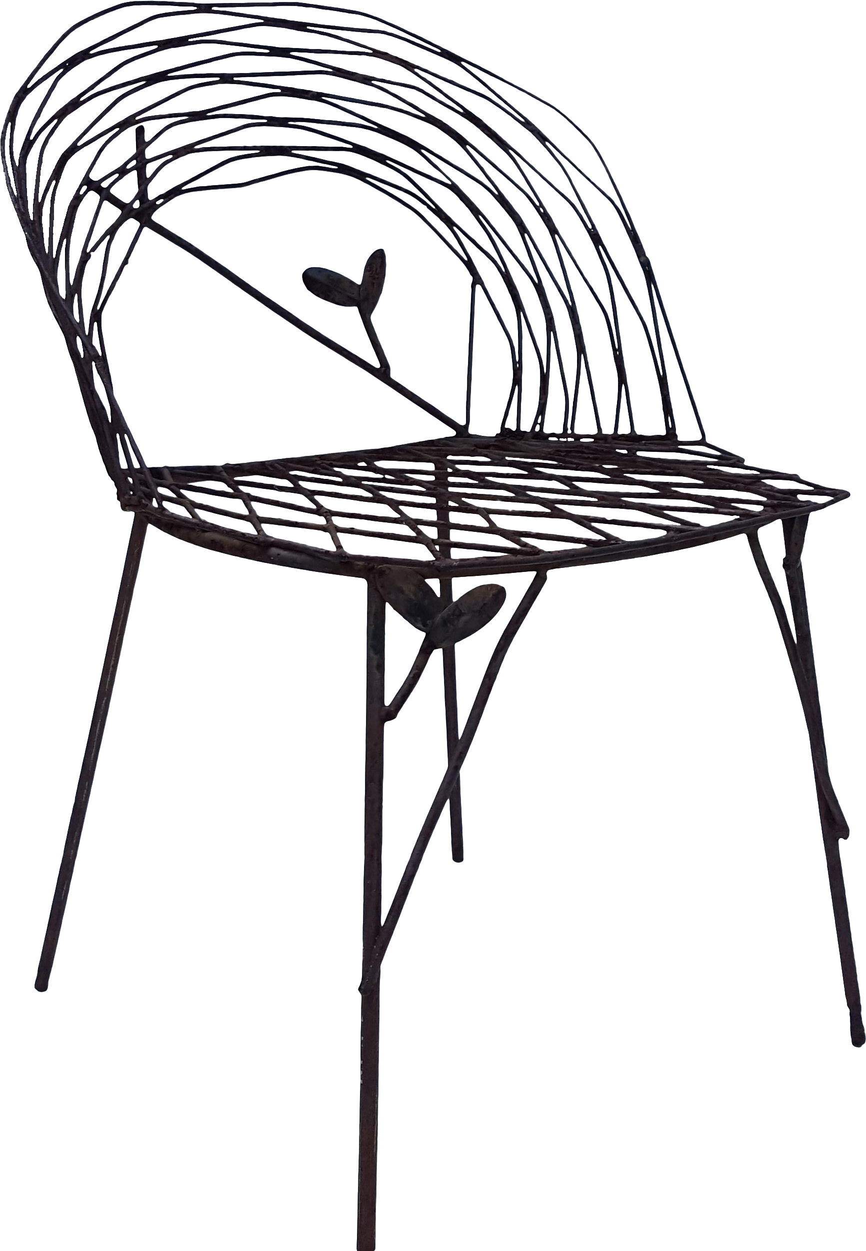 Vintage Handcrafted Sculptural Outdoor Decorative Accent Clipart (1923x2777), Png Download