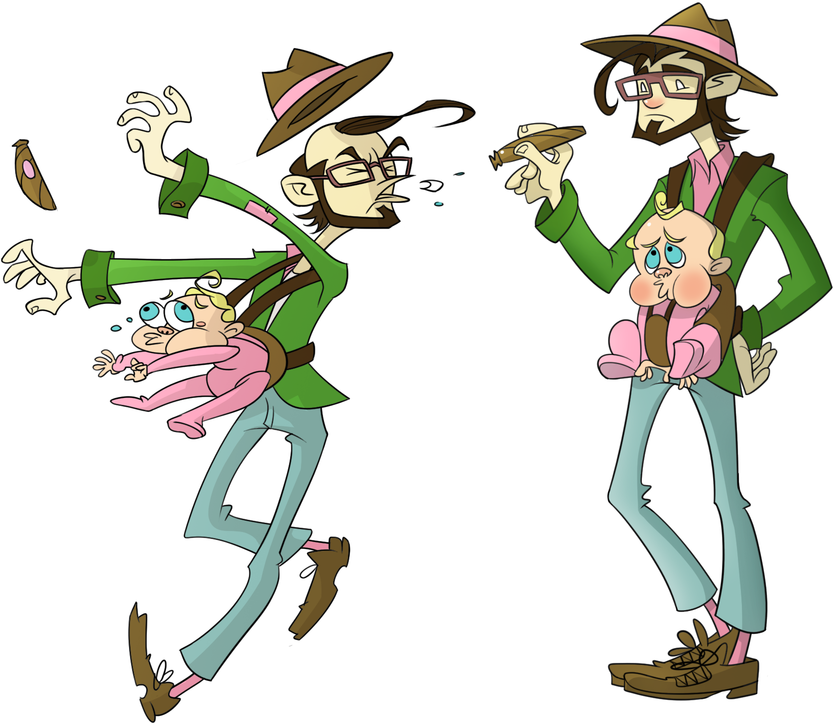 These Latte Sipping Terrorists Are Great At Self Preservation, Clipart (1806x1538), Png Download