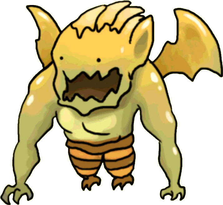 Green Demon Clipart (746x698), Png Download