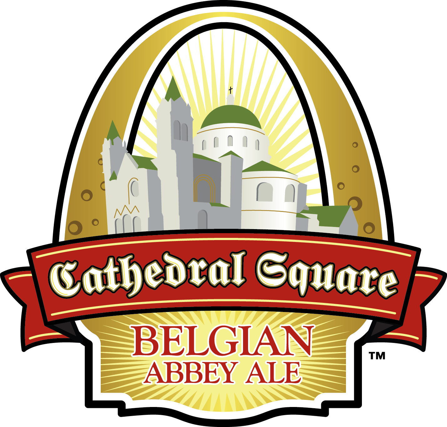 Cathedral Square Abbey Clipart (1429x1366), Png Download