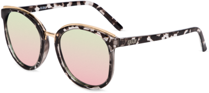 Gafas De Sol Hermosa Gris Carey Brillo Clipart (500x678), Png Download