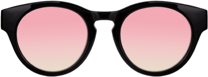 Bicolour Shine Black Diani Sunglasses Clipart (500x678), Png Download