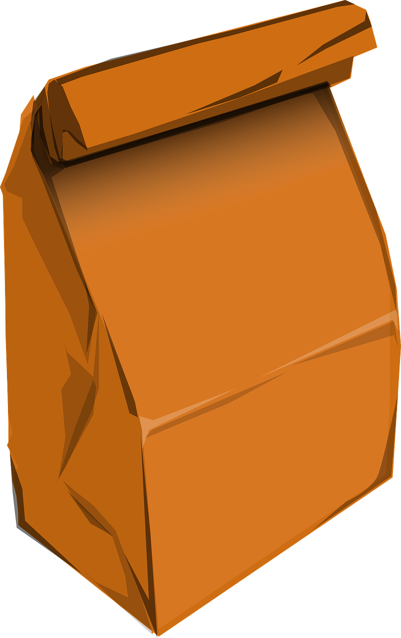 Paperbag Paper Bag Bag Package Png Image Clipart (806x1280), Png Download