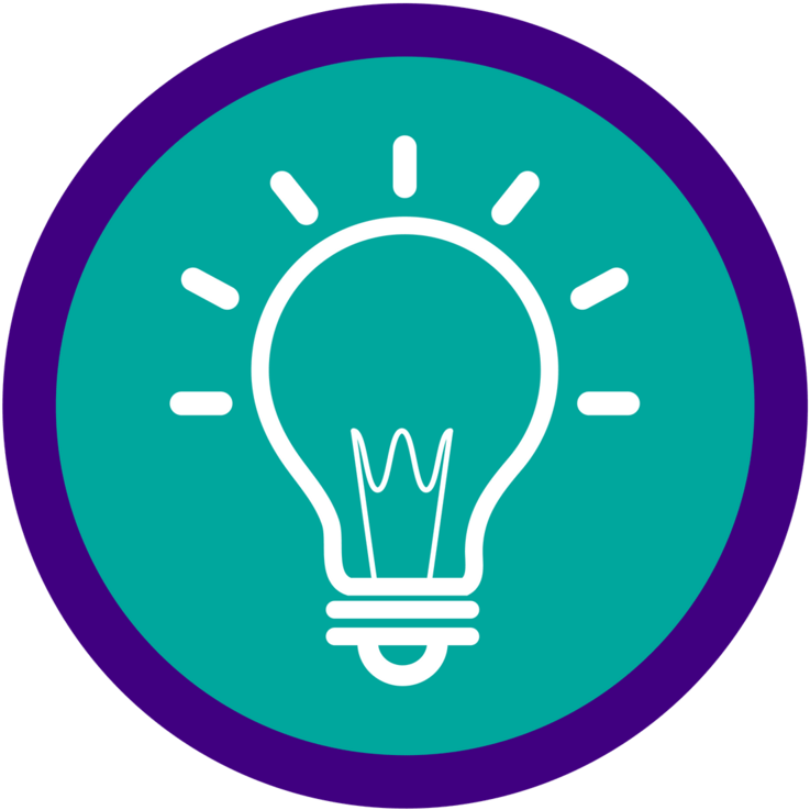 Light Bulb Icon For Law School Application Strategy Clipart (1000x1000), Png Download