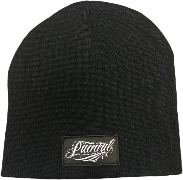 Short Beanie Painful Patch Clipart (800x800), Png Download