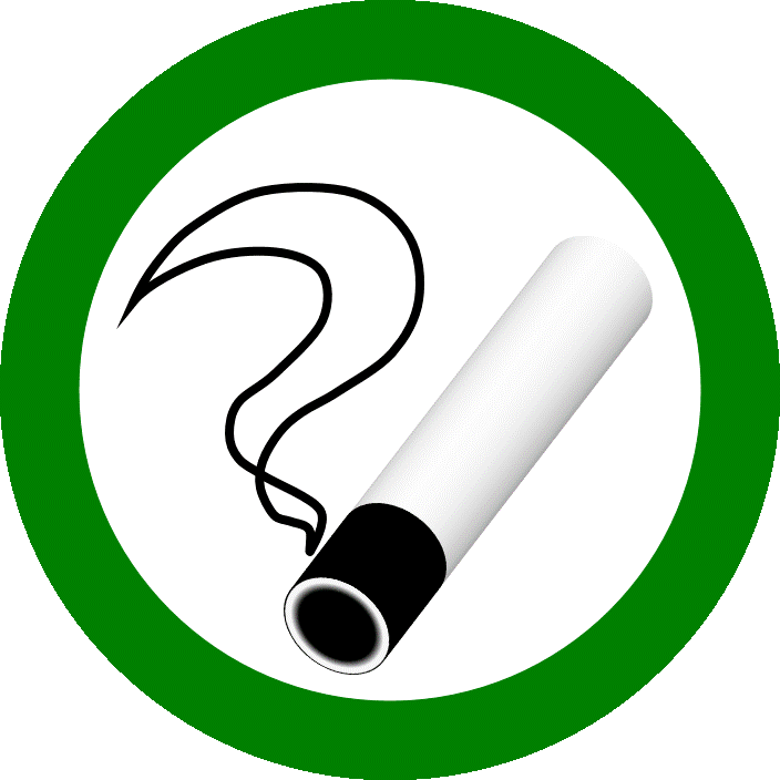 Bei Uns Dürfen Sie Im Gesamten Lokal Rauchen Clipart (704x704), Png Download