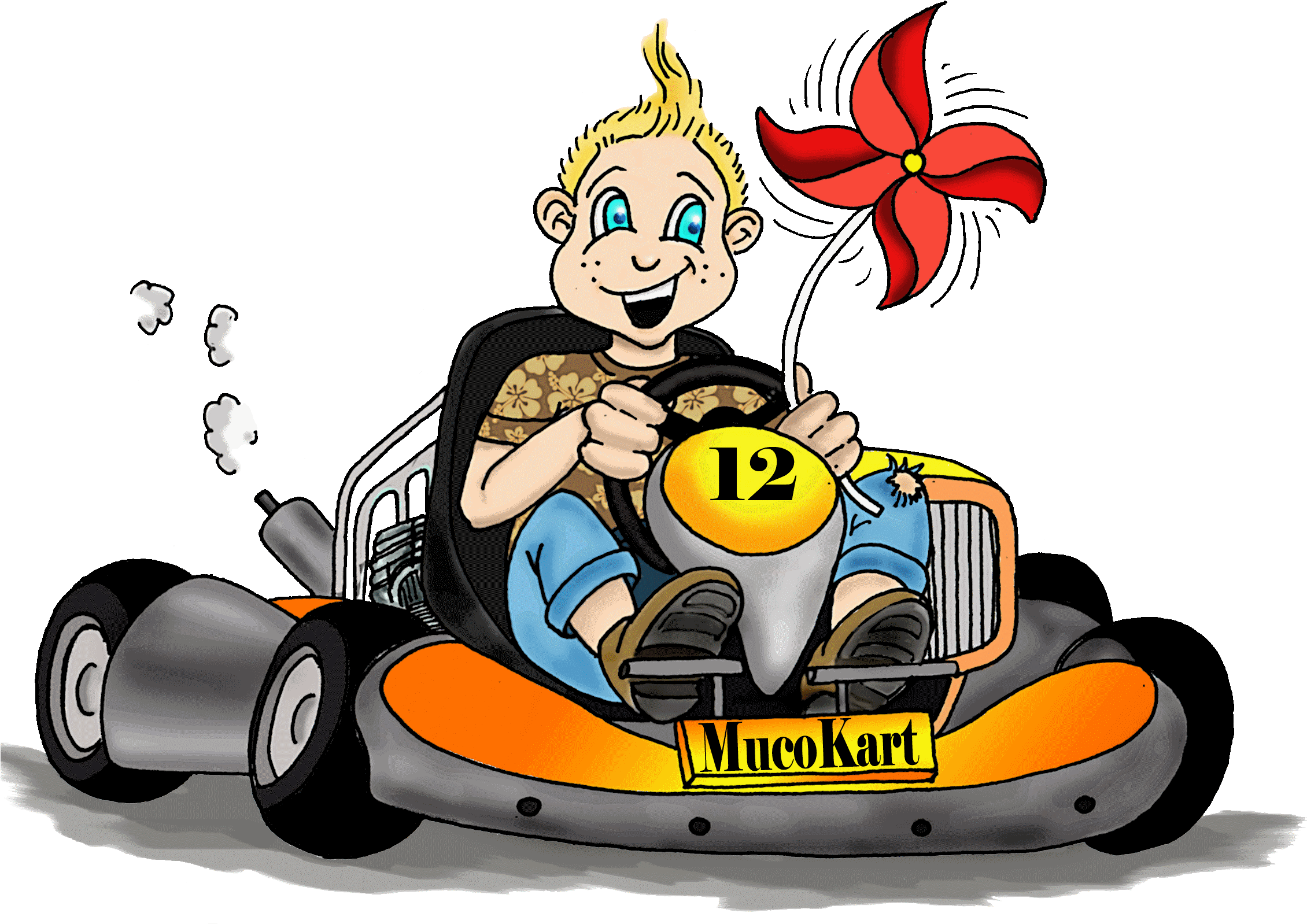 Mai 2018 Au Karting De Vuiteboeuf Clipart (2292x1653), Png Download