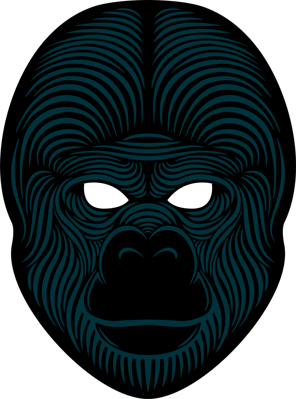 Voice Controllable Led Party Mask Clipart (1000x1350), Png Download