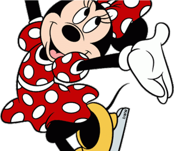 Mickey Mouse Clipart Ice Skating - Png Download (640x480), Png Download