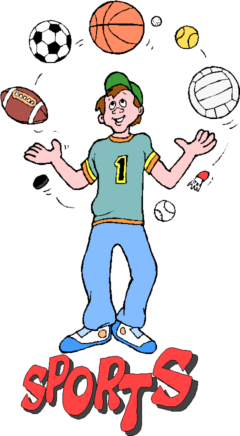 Sports Activities Clipart Physical Education - Png Download (490x886), Png Download