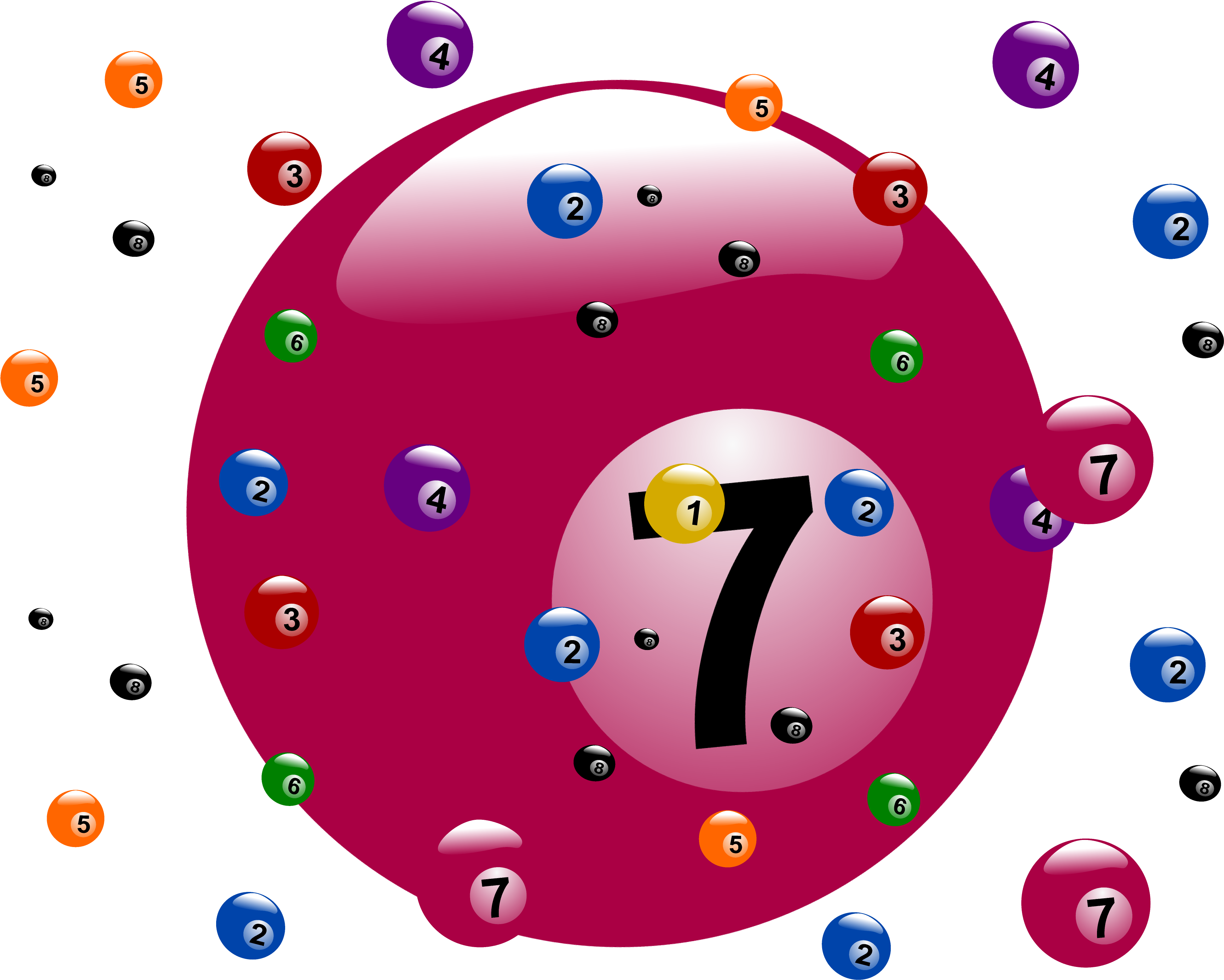 Billiards Billiard Ball Ball Png Image Clipart (1280x1038), Png Download