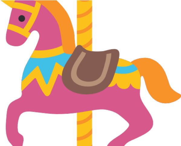 Horse Clipart Carousel - Png Download (640x480), Png Download