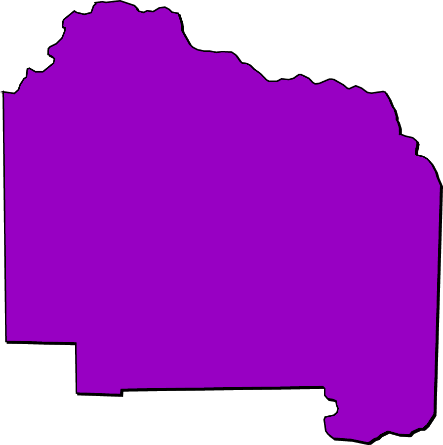 A Collection Of Simplified Outline Maps Of Alachua Clipart (897x900), Png Download