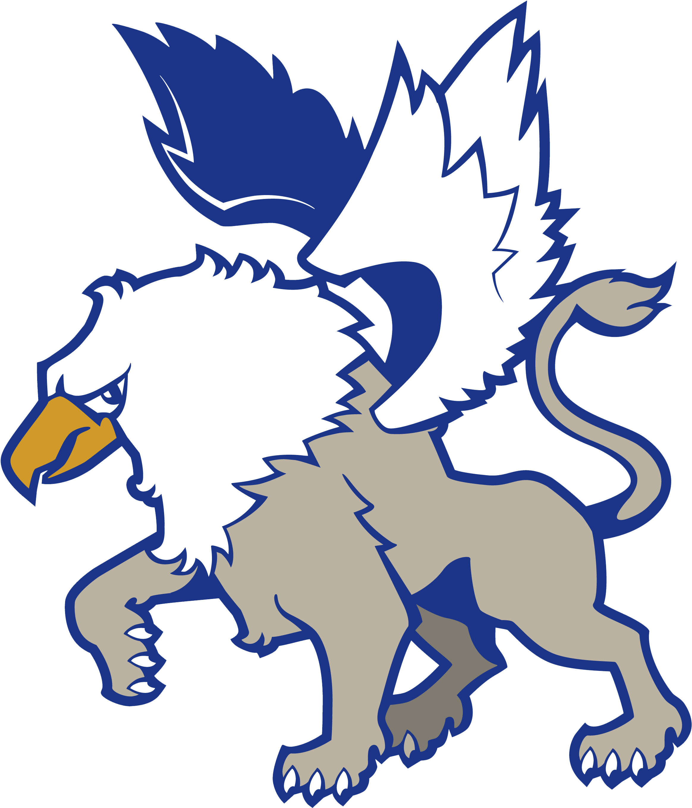 Griffon Clipart Transparent Gif - Png Download (2341x2716), Png Download