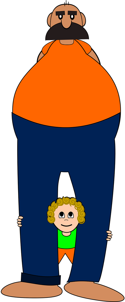 Comic Characters Grandfather Png Image Clipart (640x1280), Png Download