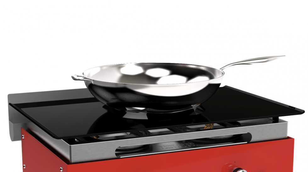 The Verywok Includes An Enamelled Steel Support Which Clipart (978x675), Png Download