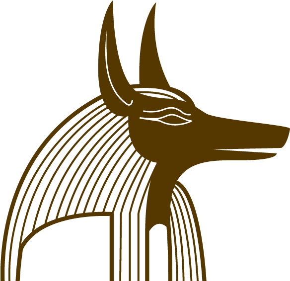 Egyptian Anubis Symbols Clipart (650x650), Png Download