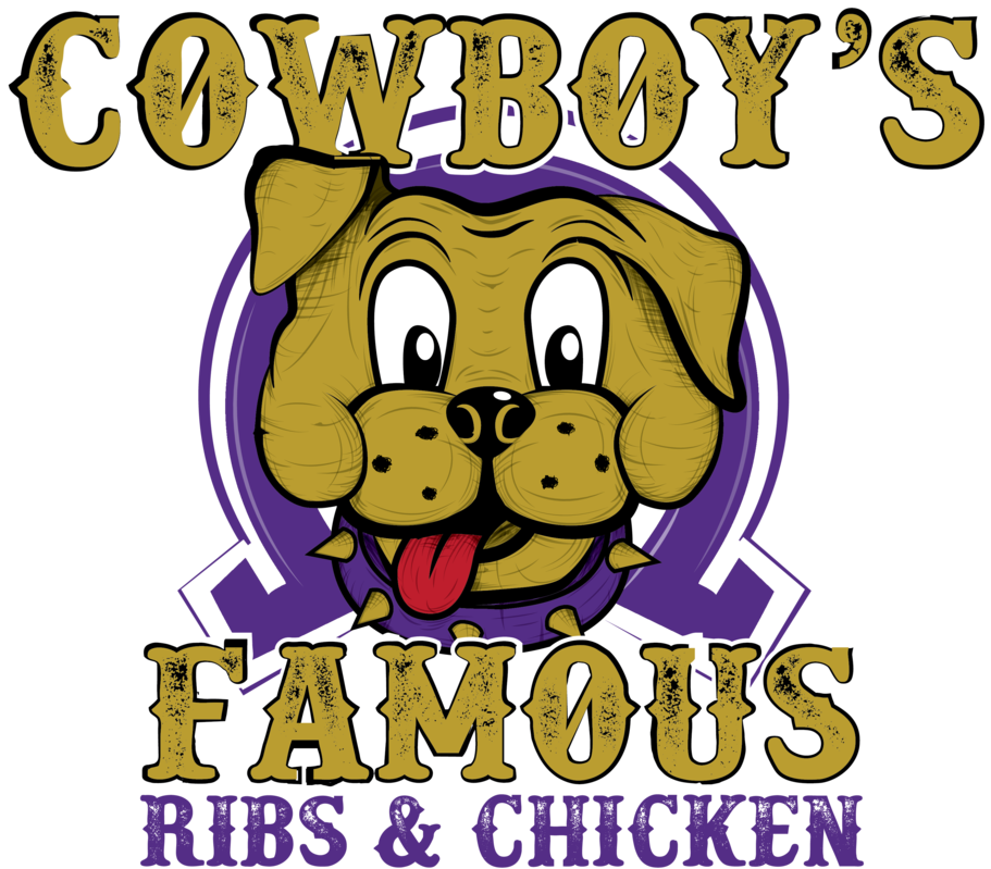Cowboys Famous Ribs Chicken Jpg Cowboy Bbq Clipart - Png Download (1000x1000), Png Download