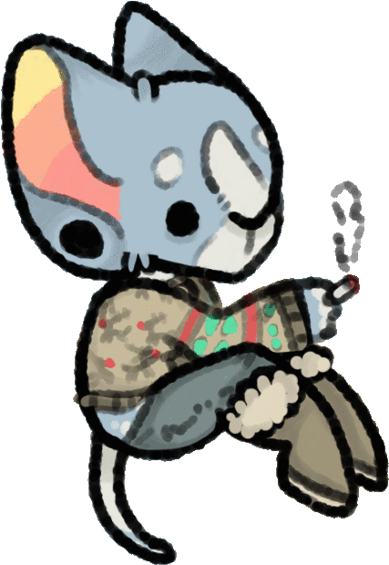Meow, Its Coldv2 By Tooth Clipart (900x900), Png Download