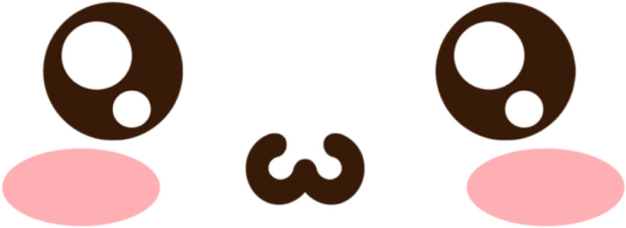 Kawaii Cute Face Clipart - Full Size Clipart (#2577137) - PinClipart